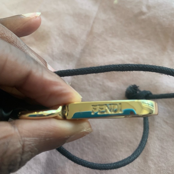 COPY - Fendi glasses case black and gold  dimensions 5/8 inch 12/20 cm - Picture 5 of 10